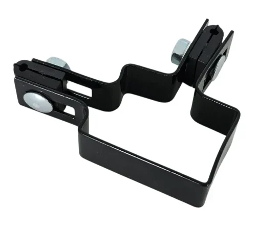 Hjørnebeslag 60 × 40 mm til panelhegn - sort